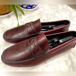 Prada moccasins - burgundy color - excellent conditions